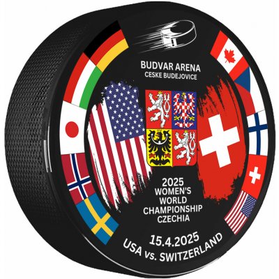 Puk Ice Hockey Women's World Championship Czechia MS 2025 Dueling USA vs. Switzerland – Sleviste.cz