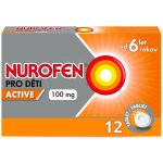 NUROFEN PRO DĚTI ACTIVE POR 100MG POR TBL DIS 12 – Zboží Mobilmania