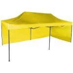 Expodum Nůžkový stan 3x6m ocelový Žlutá 2 boční plachty – Hledejceny.cz