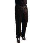 Whites Chefs Clothing Easyfits teflonovou úpravou černé S – Sleviste.cz
