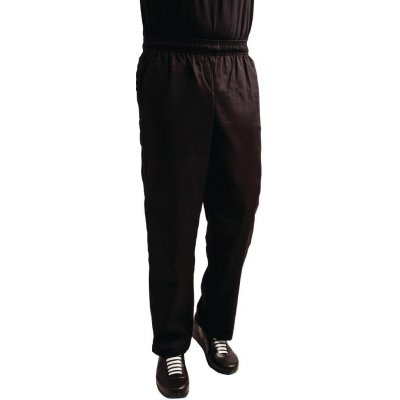 Whites Chefs Clothing Easyfits teflonovou úpravou černé S – Sleviste.cz