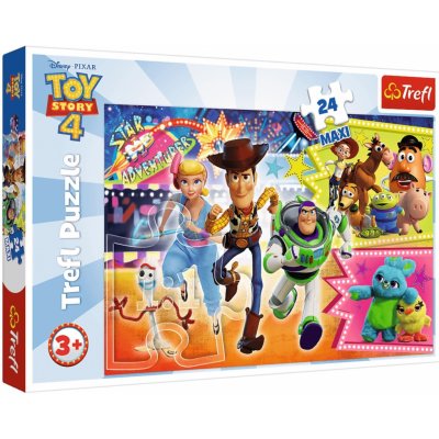 Trefl Maxi Toy Story v poklusu za dobrodružstvím 14295 24 dílků
