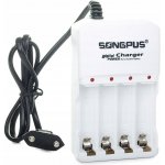 Songpus 06264 + 4x AA 4700 mAh – Zboží Živě