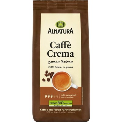Alnatura Caffe Crema zrnková 1 kg – Hledejceny.cz