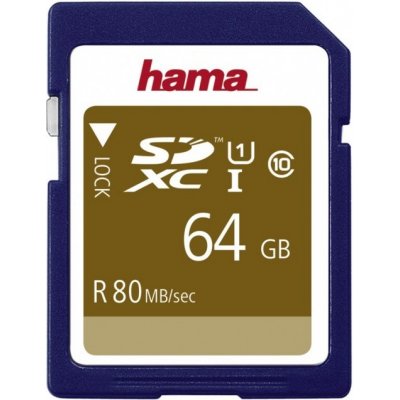 Hama SDXC UHS-I 64 GB / Class 10 124136-H