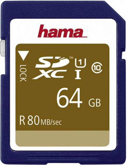 Hama SDXC UHS-I 64 GB / Class 10 124136-H