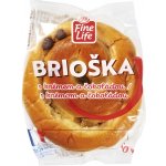 Fine Life Brioška s krémem a čokoládou 6 x 50 g – Zboží Dáma
