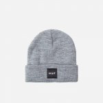 HUF Essentials Box Logo beanie BN00090 grey heather – Hledejceny.cz