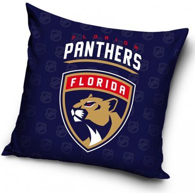 TipTrade Velurový Polštář NHL Florida Panthers 40x40 – Zboží Dáma