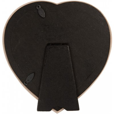 Béžovo-zlatý fotorámeček srdce s perličkami - 15*2*16 cm / 13*13 cm - Clayre & Eef – Hledejceny.cz