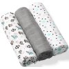 Plenky BabyOno Take Care Natural Diapers látkové 70 x 70 cm Gray 3 ks