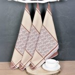decoDoma DORO BEIGE 50 x 70 cm 3 ks – Zboží Dáma