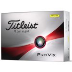 Titleist Pro V1x žluté 12 ks – Zboží Mobilmania