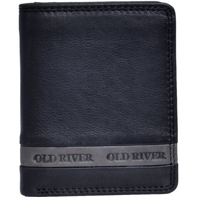 Old River Malá pánská peněženka kožená RFID ochrana OR-101 černá – Hledejceny.cz