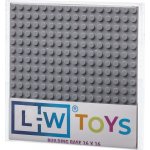 L-W Toys Základová deska 16x16 světle šedá – Zboží Mobilmania