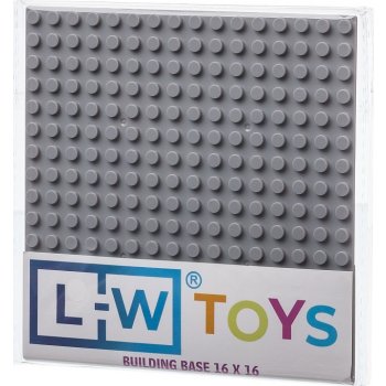 L-W Toys Základová deska 16x16 světle šedá