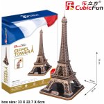 CubicFun 3D puzzle Eiffelova věž (velká) 82 ks – Hledejceny.cz