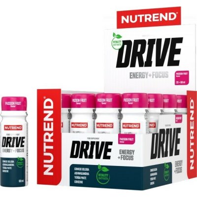 Nutrend Drive Shot Passion Fruit 60 ml – Hledejceny.cz