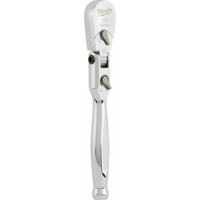 Milwaukee Ráčna s výkyvnou hlavou - 1/4" Drive Long Flex Head Ratchet – Zboží Dáma