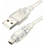 Průhledný bílý USB 1394 kabel pro kameru