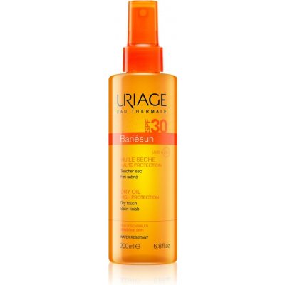 Uriage BariéSun suchý olej na opalování Very High Protection Dry Oil For Sensitive Skin SPF30 200 ml – Zboží Dáma