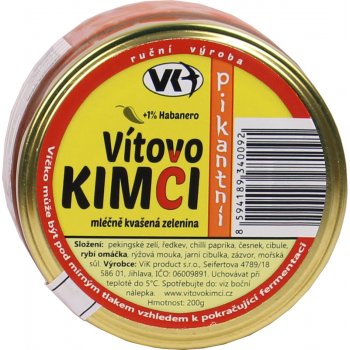 Vítovo kimči habanero 200 g