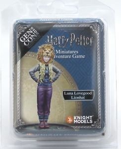 Harry Potter Miniatures Adventure Game Luna Lovegood Lionhat