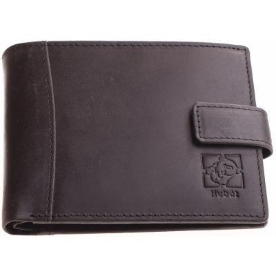 Pánská kožená černá peněženka 750812HUN – Zboží Mobilmania