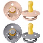 Bibs Colour Cloud Blush šedá ruměncová 2 ks – Zboží Dáma