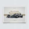 Plakát Automobilist Posters | Lotus 97T - Ayrton Senna - Tribute - Estoril - 1985 - Horizontal | Limited Edition