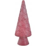 Light & Living Dekorační růžový skleněný stromek Ø 14*34 cm – Hledejceny.cz