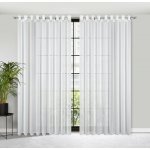 HOTOVÁ ZÁCLONA KALIA 300X260 CM BÍLA – Zboží Mobilmania