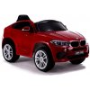 Elektrické vozítko Lean Toys Elektrické autíčko BMW X6 jednomístné Lakovaná červená