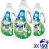 Prací gel Surf prací gel Mountain Fresh & Jasmine 3 × 2 l 60 PD