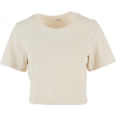 Dámské tričko cropped Tee Krémová – Zboží Dáma
