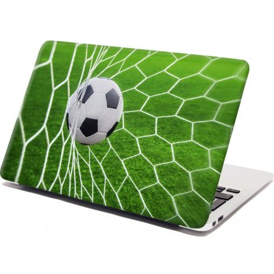 Sablio Samolepka na notebook Fotbalový míč v bráně - 38x26 cm – Zboží Mobilmania