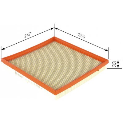 Vzduchový filtr BOSCH F 026 400 385 – Hledejceny.cz