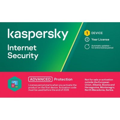 Kaspersky Internet Security - 1 lic. 1 rok (KL1939OCAFS) – Zbozi.Blesk.cz