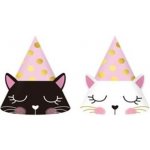 Wiky Párty kloboučky kočka 15 cm 6 ks – Sleviste.cz