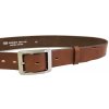 Pásek Penny belts dámský kožený opasek 15948 hnědý