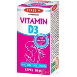 Terezia Vitamin D3 baby od narození 400 IU 10 ml – Zboží Dáma