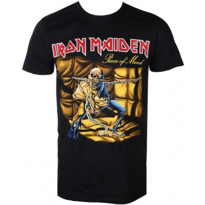 Rock off tričko metal Iron Maiden Piece of Mind černá – Hledejceny.cz