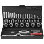 EXTOL PREMIUM EXTOL Závitníky a závitová očka sada 32ks, M3-M12 29302 – Zboží Mobilmania