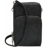 Beagles dámská kabelka na telefon/peněženka s popruhem přes rameno Marbella černá na výšku – Zboží Mobilmania