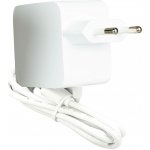 Raspberry Pi 45W USB-C napájecí zdroj - oficiální USB C napájecí zdroj 5,1V/5A pro Raspberry Pi 5 - bílý – Zboží Živě