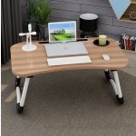 Skládací stolek na notebook do postele, USB stojánek – Zboží Živě