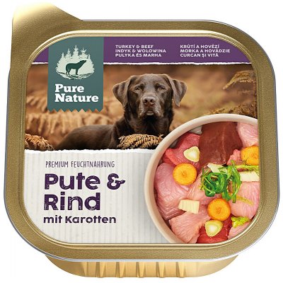 Pure Nature Adult Dog Krůtí a Hovězí 150 g – Zboží Mobilmania