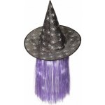 Klobouk čarodějnický s vlasy – Hledejceny.cz