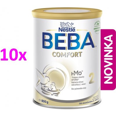 BEBA 2 Comfort HM-O 10 x 800 g – Zbozi.Blesk.cz