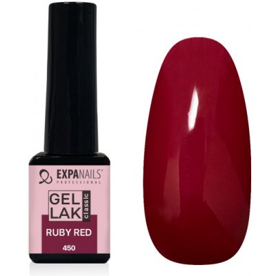 Expa nails gel lak ruby red 5 ml – Zboží Dáma
